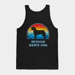 Spanish Water Dog Vintage Design Tank Top